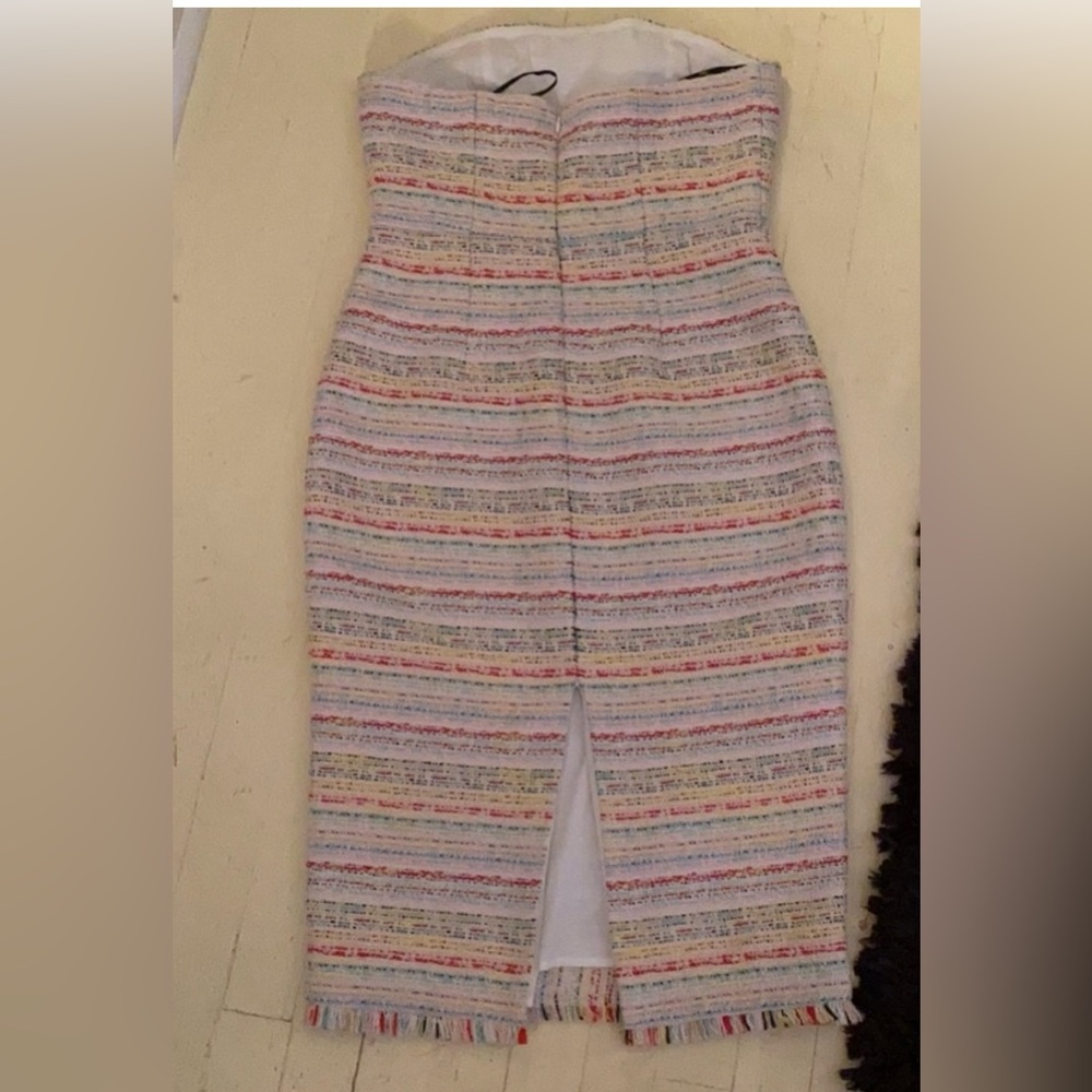 Ndb Rosalie Multicolor Strapless Dress View 5
